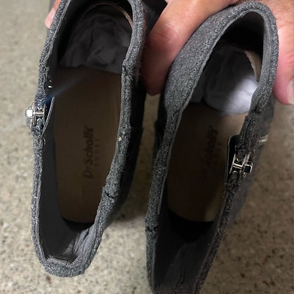 Dr Scholl’s Chloe Wedge Bootie in Charcoal Gray Size 11 - Picture 8 of 9